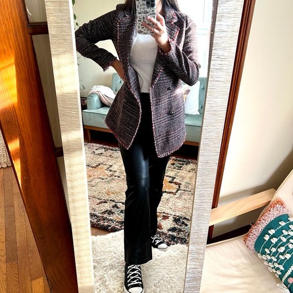 Banana Republic Tweed Blazer, Multicolor - Picture 1 of 3